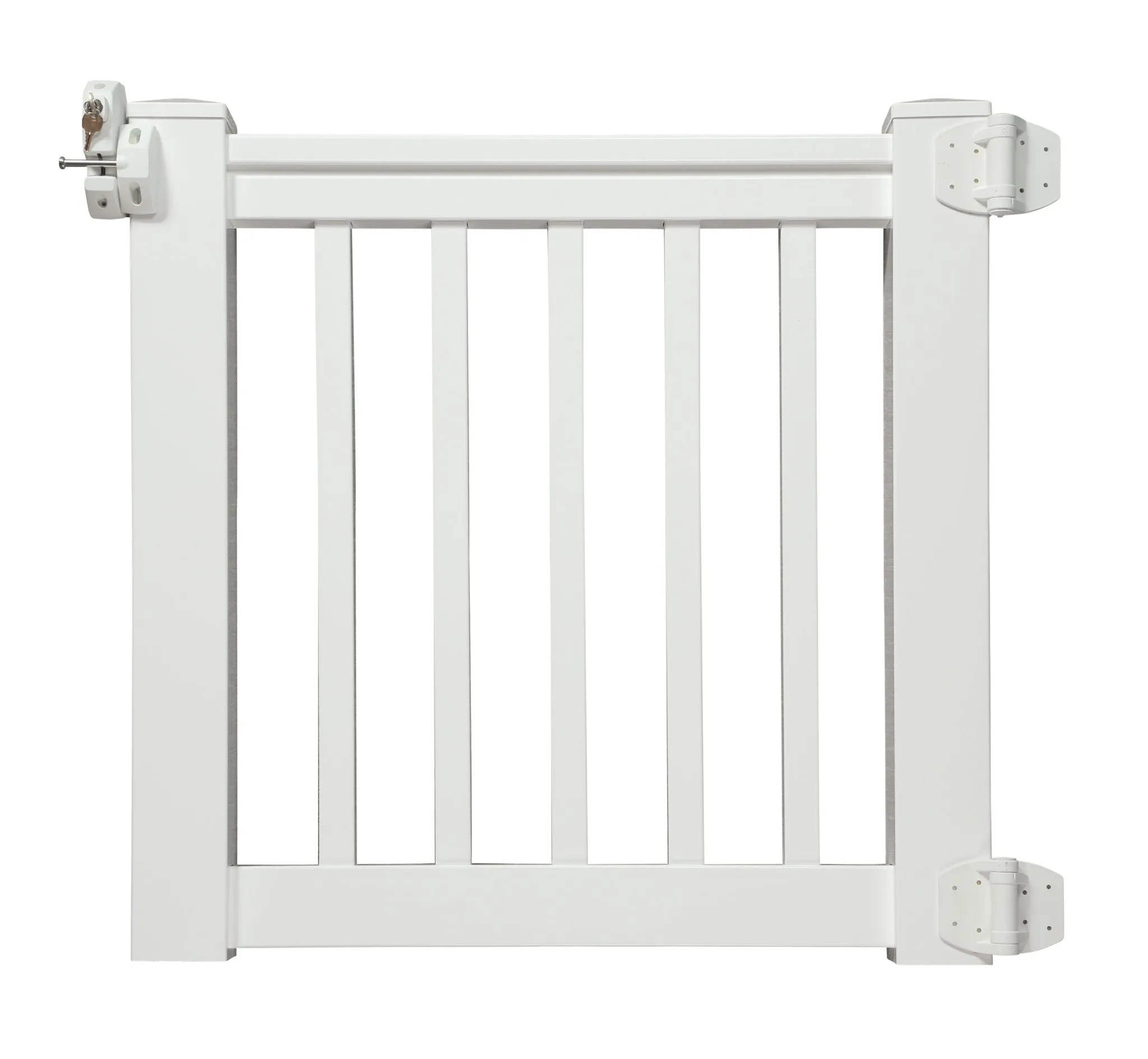 Premium Gate Kit with Square Spindles