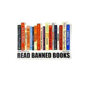 Read Banned Books Sticker