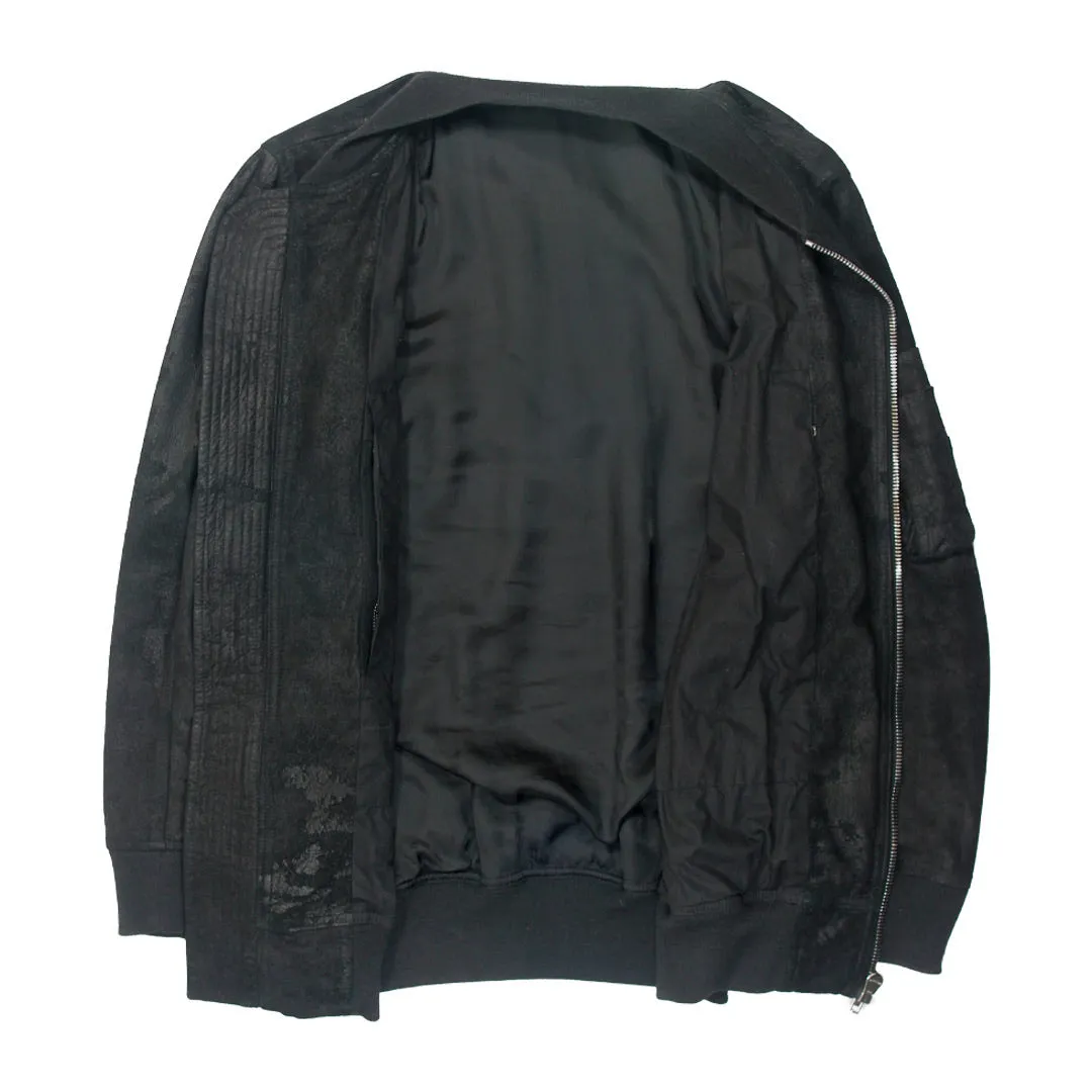 Rick Owens Blistered lambskin bomber 52