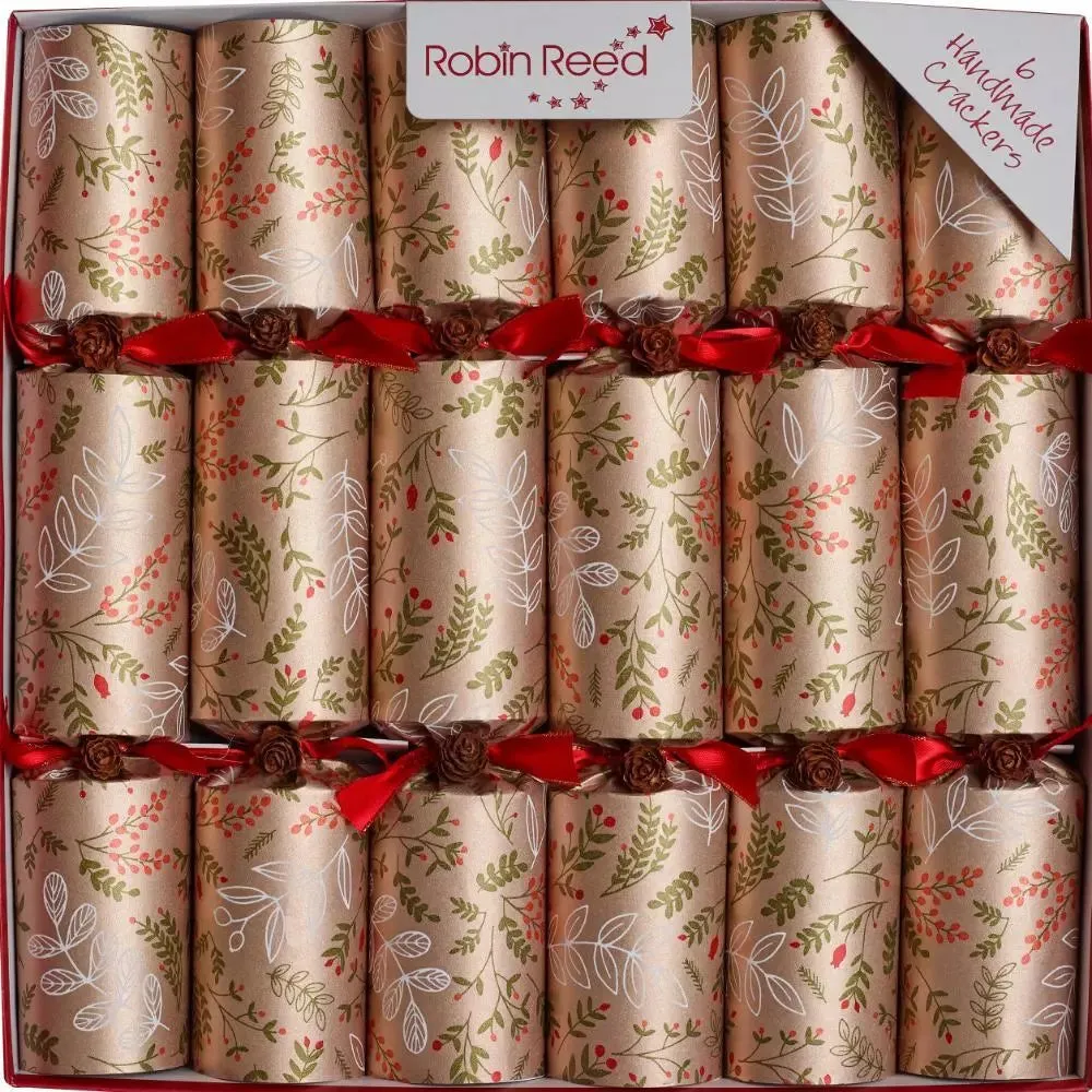 Robin Reed "Buds and Berries" Christmas Crackers