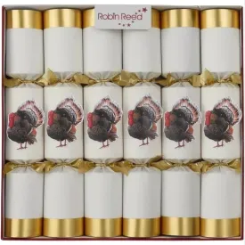 Robin Reed "Racing Turkey" Thanksgiving Crackers