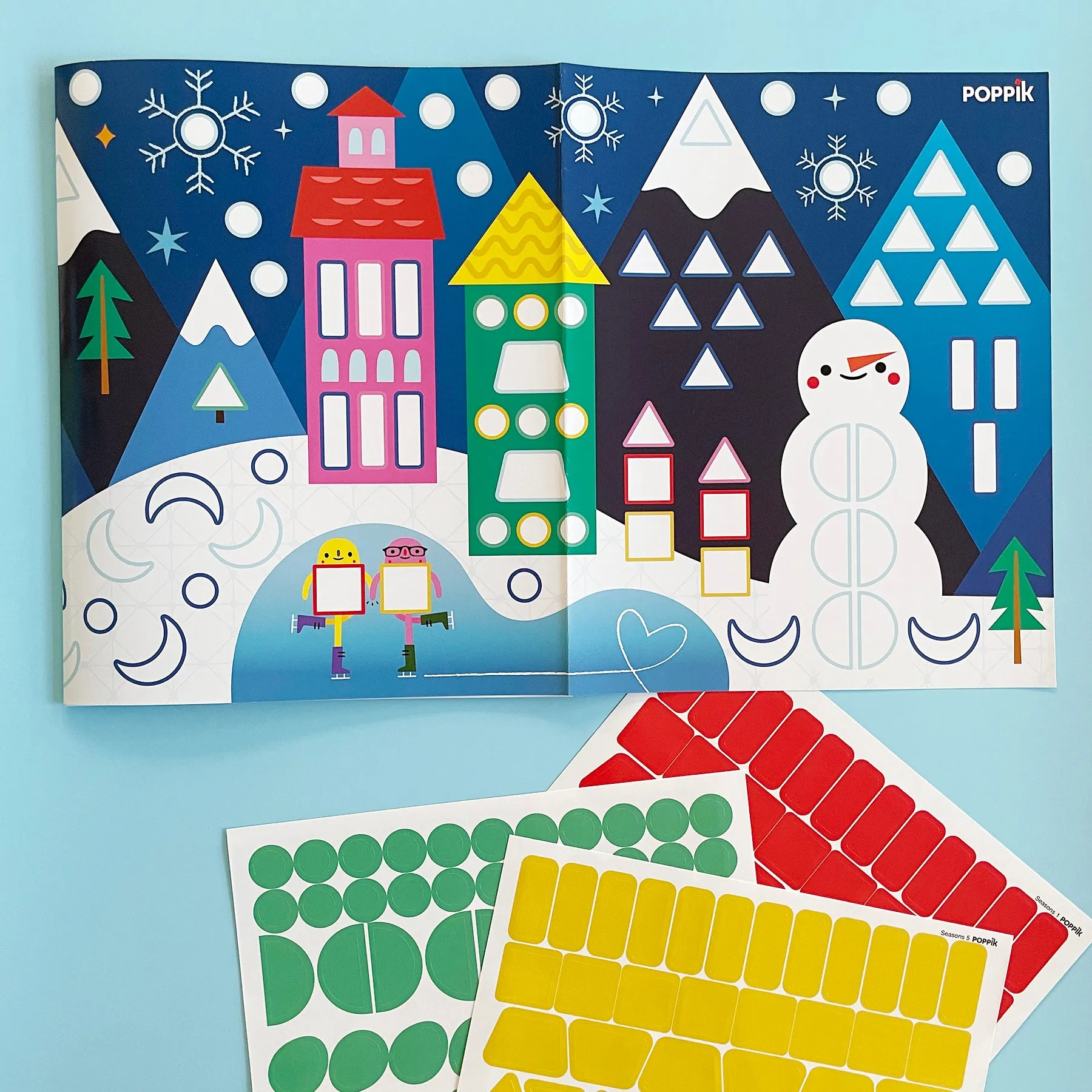 Seasons Panoramic Sticker Puzzle