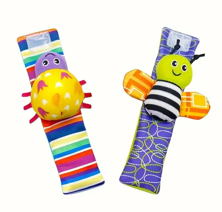 Swabies Sock and Wrist Rattle