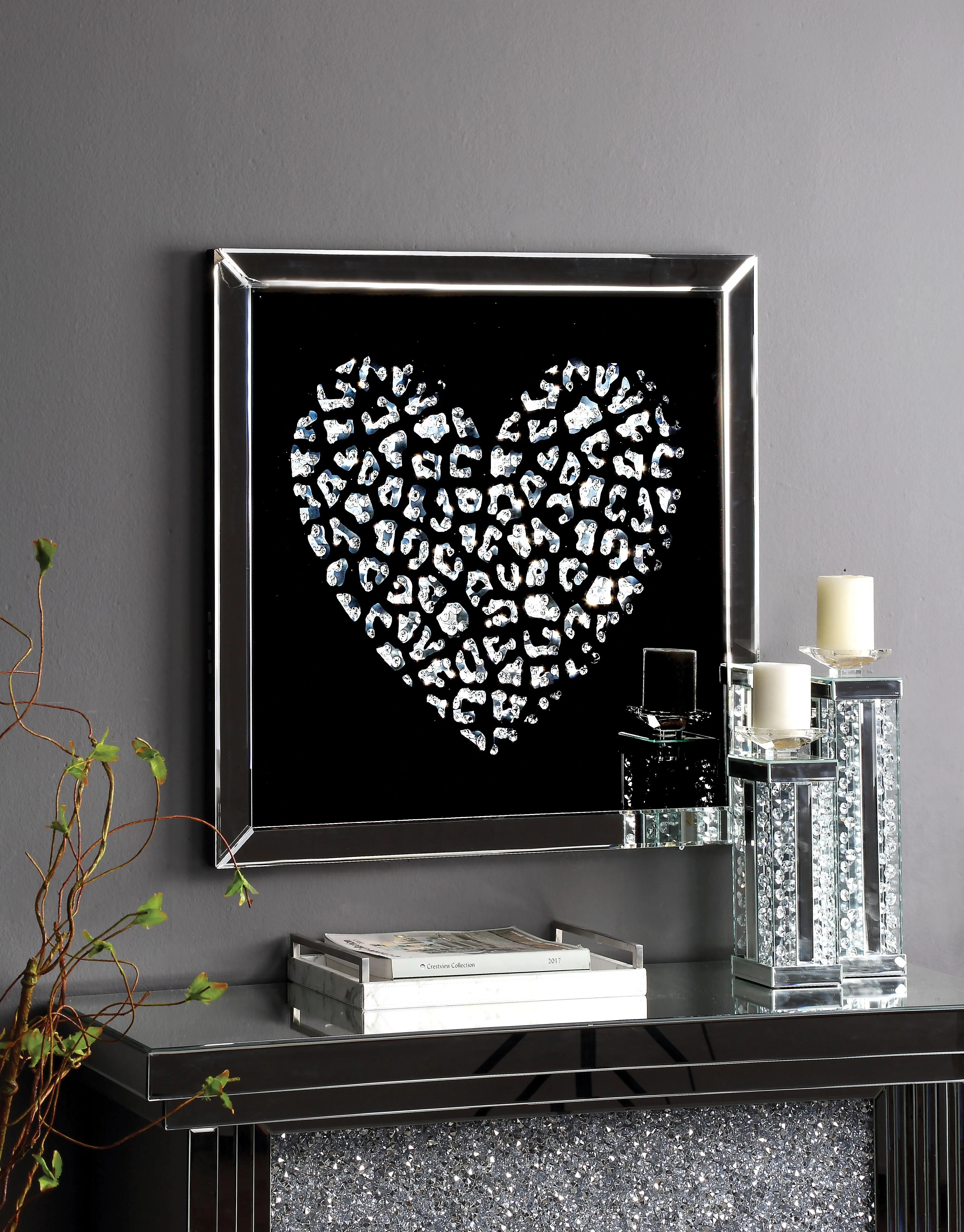 Talisha Mirrored Wall Art