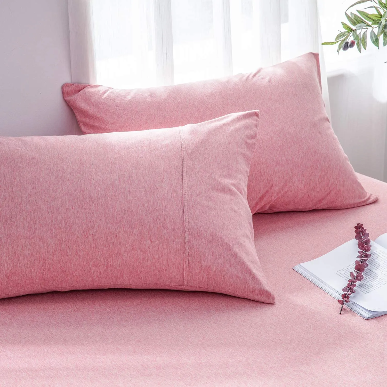 The Loft Pink Pillow Case Set