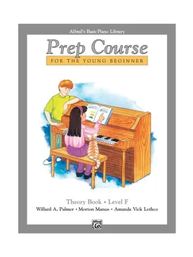 Theory Book F, from Alfred's Basic Piano Prep Course