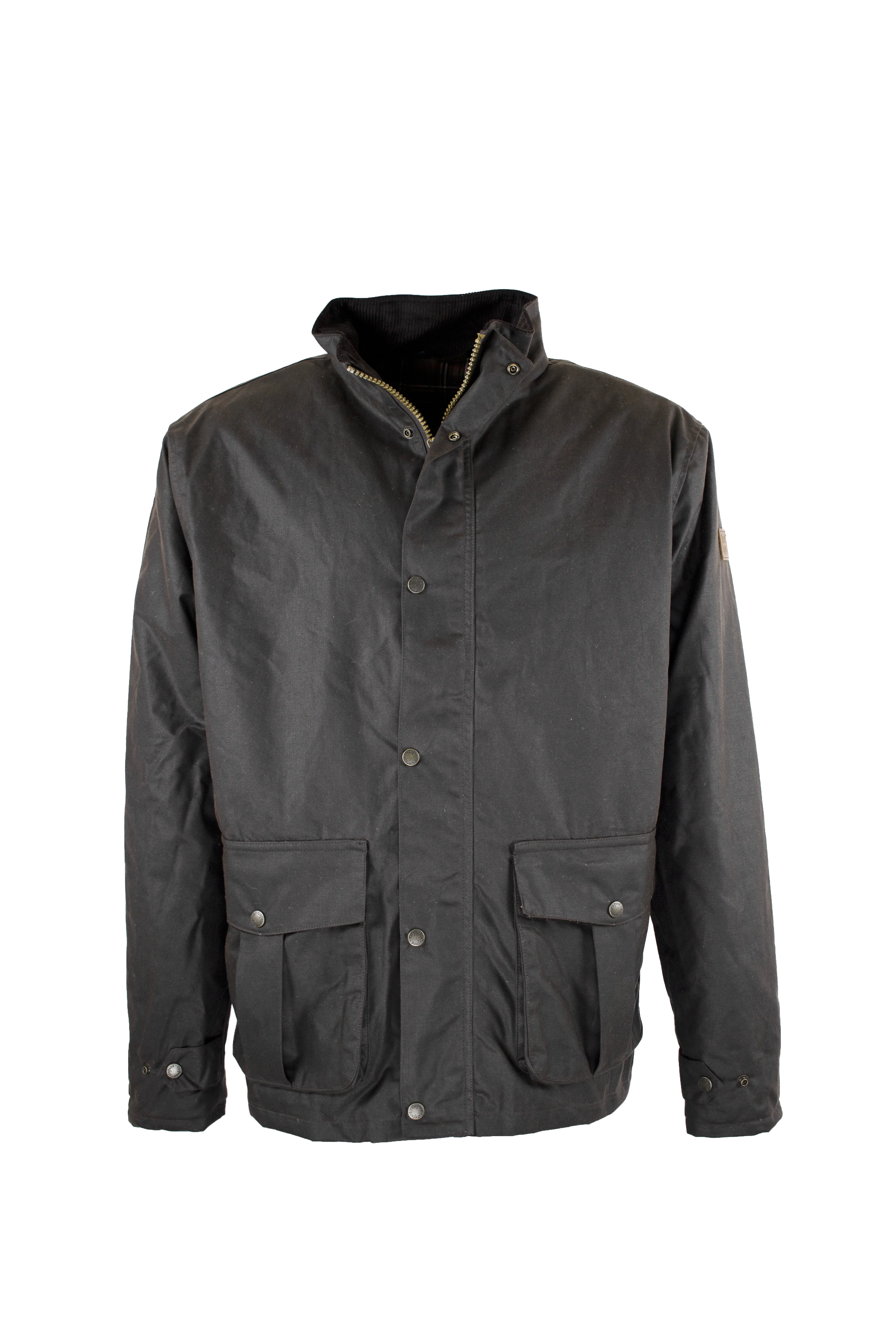 W50 - Men's Kendal Antiquity Wax Jacket - BROWN