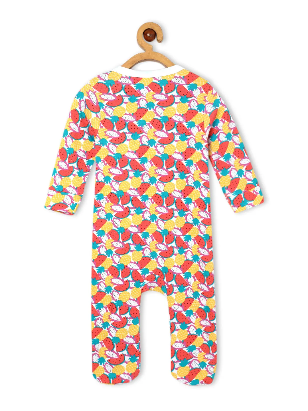 Zipper Romper Combo of 2: Fruitilicious-Elephantastic